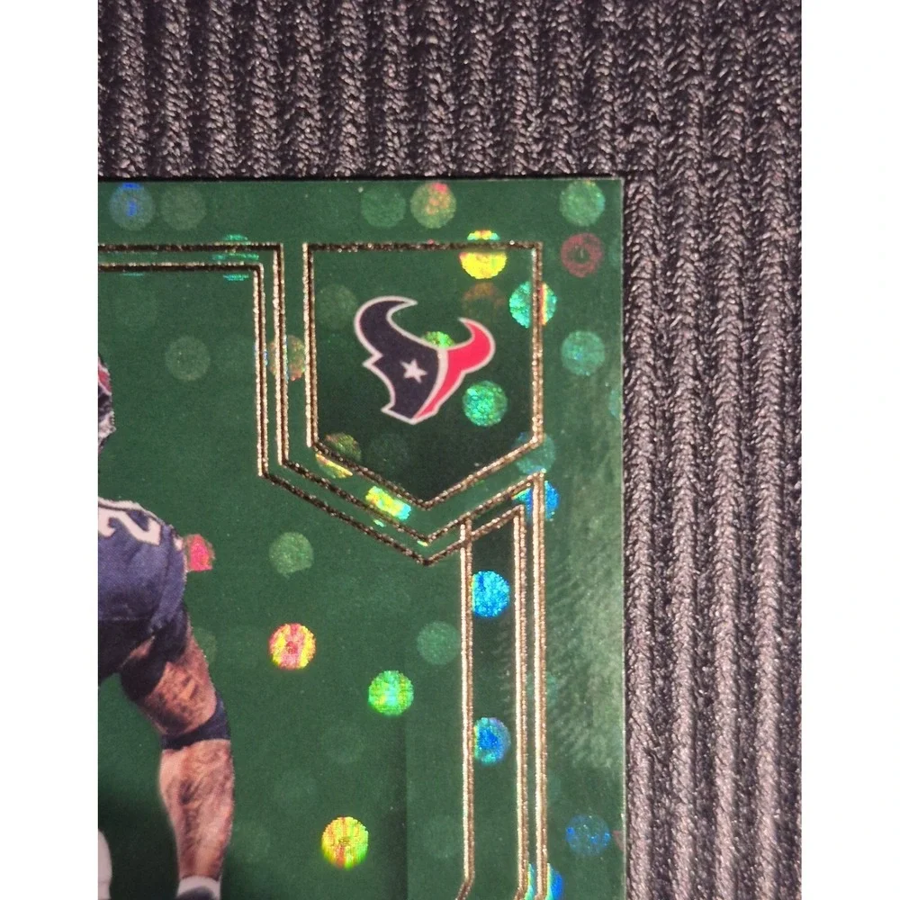 2025 Donruss Elite Football Joe Mixon‎ #67 Green Disco Houston Texans